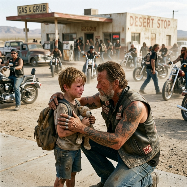 ABANDONED on the freezing desert concrete, eight-year-old Toby clutches a crumpled juice box and his FATHER’S LEATHER JACKET. For three agonizing days, he waits by a humming ice machine while the Mojave sun turns from scorching heat to BONE-CHILLING DUSK.