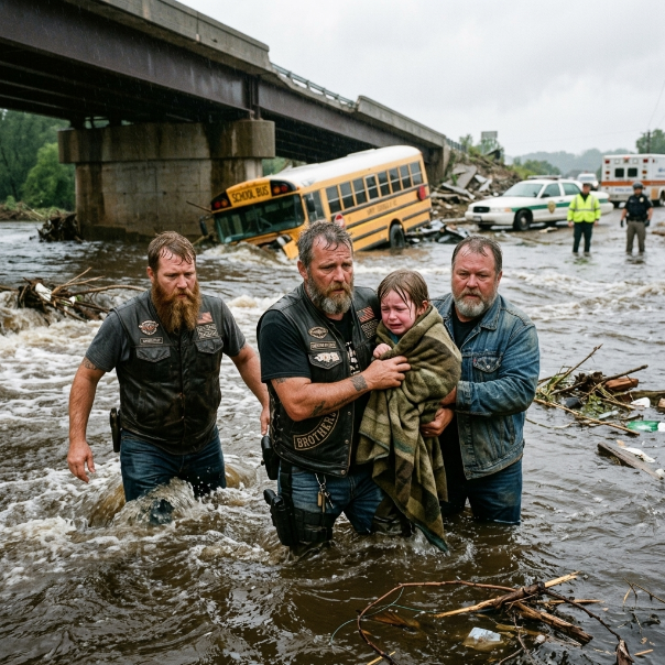 A terrified teacher swore to PROTECT her students but STOOD FROZEN as floodwaters rose, while a COWARDLY driver left twenty-three innocent kindergarteners trapped in a SINKING bus… yet her frantic emergency calls achieved ABSOLUTELY NOTHING. WILL ANYONE STEP UP TO SAVE THESE ABANDONED CHILDREN?!