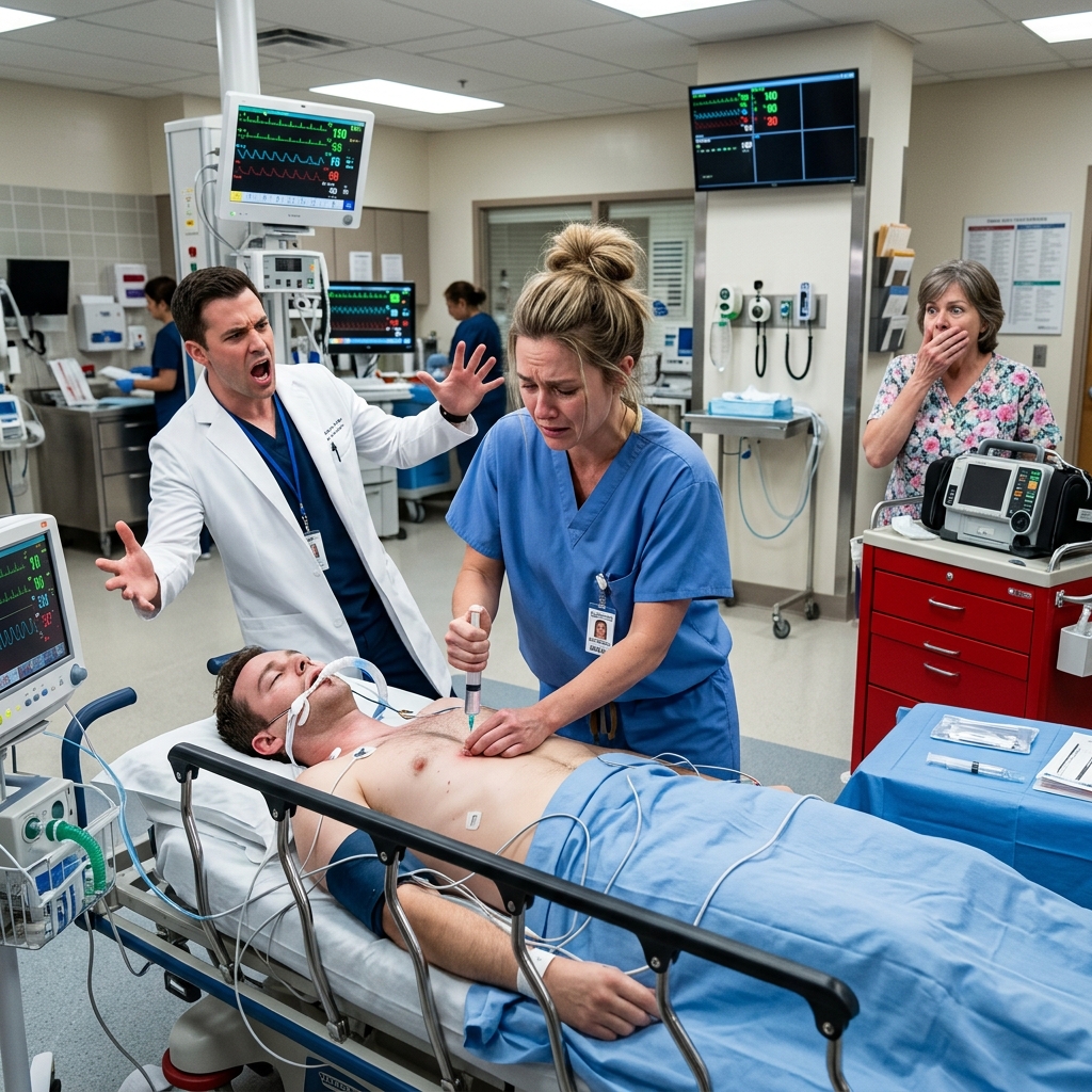 ARROGANT DOCTOR HUMILIATED THE OLDEST ROOKIE NURSE FOR MONTHS — BUT WHEN ARMED MERCENARIES STORMED THE ER TO FINISH A HIT JOB, SHE WAS THE ONLY ONE WHO KNEW HOW TO FIGHT BACK — AND HE WATCHED HELPLESSLY
