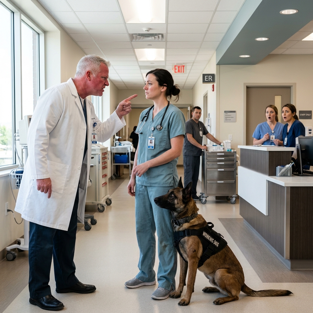 THEY TOOK HER OFF THE CLINICAL FLOOR AND FILED A FAKE COMPLAINT TO SILENCE HER — WHAT THE CHARGE NURSE DIDN’T KNOW WAS THAT THE RETIRED SEAL IN ROOM 7 HAD ALREADY MADE A PHONE CALL