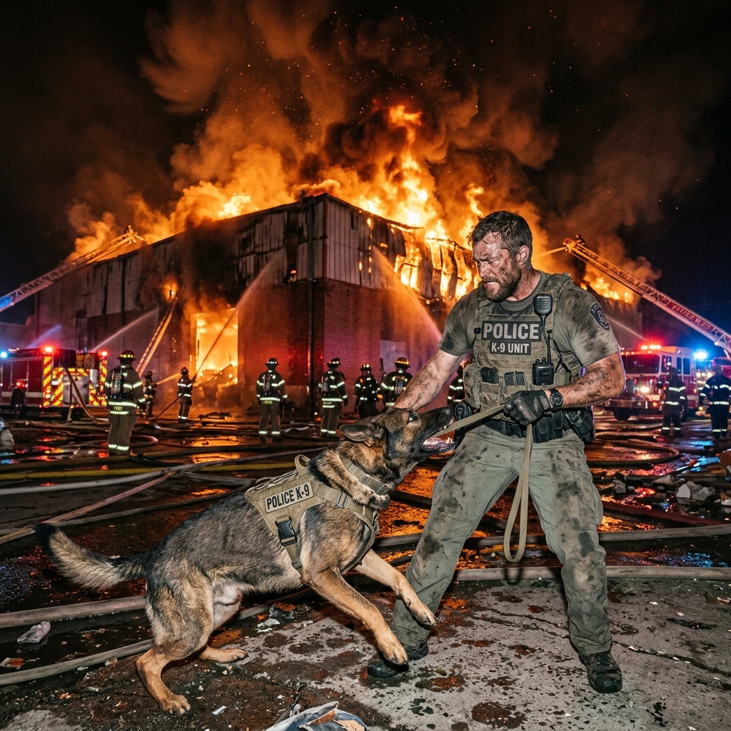I Was Ordered to Chase an Armed Suspect, But My K9 Jack REFUSED – He Ran Toward a Burning Barn and Proved We Chased the WRONG Danger. THE HIDDEN STORY NO ONE TOLD YOU?