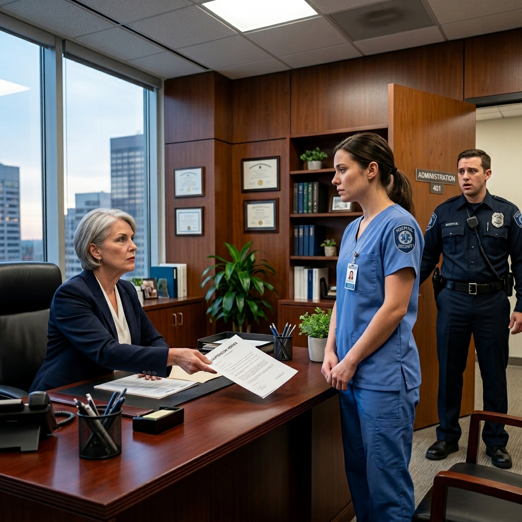 THEY SUSPENDED MY NURSING LICENSE FOR SAVING A BLEEDING STRANGER, CLAIMING NO CIVILIAN COULD POSSIBLY KNOW SPECIAL OPS TACTICS. WAIT UNTIL THEY SEE WHO I AM…