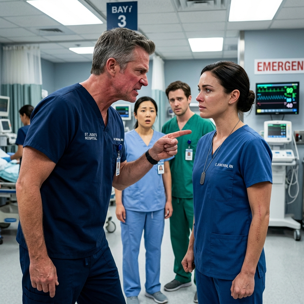 DR. BRENNAN CALLED HER DEAD WEIGHT IN FRONT OF EVERYONE — BUT WHEN HE CRASHED AND HIS PATIENT FLATLINED, ONLY ONE PAIR OF HANDS KNEW WHAT TO DO