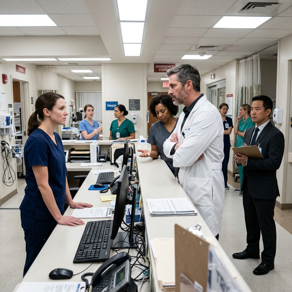 A NIGHT SHIFT NURSE WAS ESCORTED OUT FOR FLAGGING A PATIENT’S VITALS — HOURS LATER, FEDS ARRIVED AND DISCOVERED HER TERMINATION WAS PART OF A CRIMINAL COVER-UP.