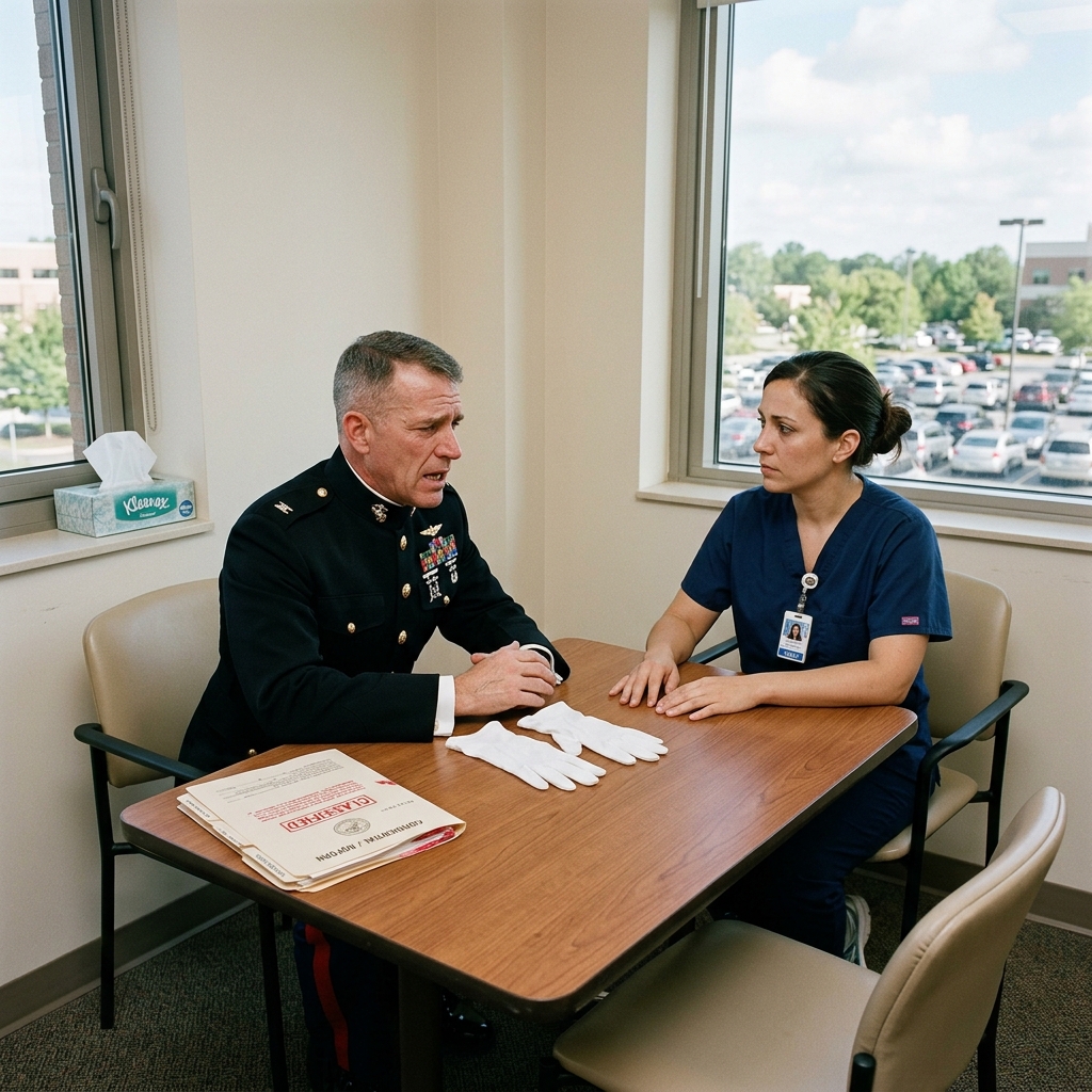 THEY HUMILIATED HER FOR YEARS THINKING SHE WAS JUST A QUIET NURSE — THEN A MARINE COLONEL STOPPED AN ENTIRE HOSPITAL INSPECTION TO TELL EVERYONE WHO SHE REALLY WAS