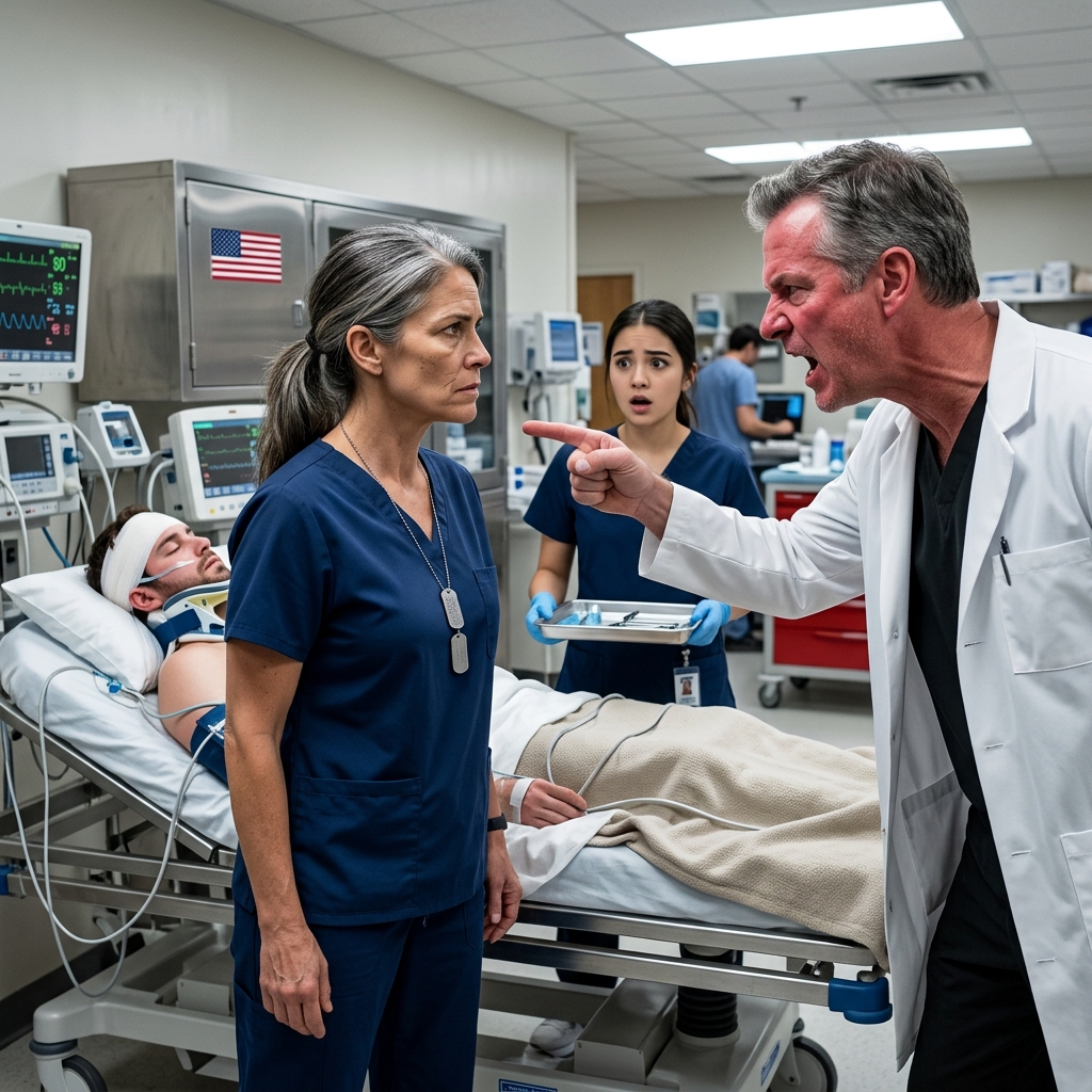 The Ivy League surgeon laughed and fired me in front of the entire trauma bay — he had no idea the dying man on the table was a federal agent — who will the Pentagon arrest?