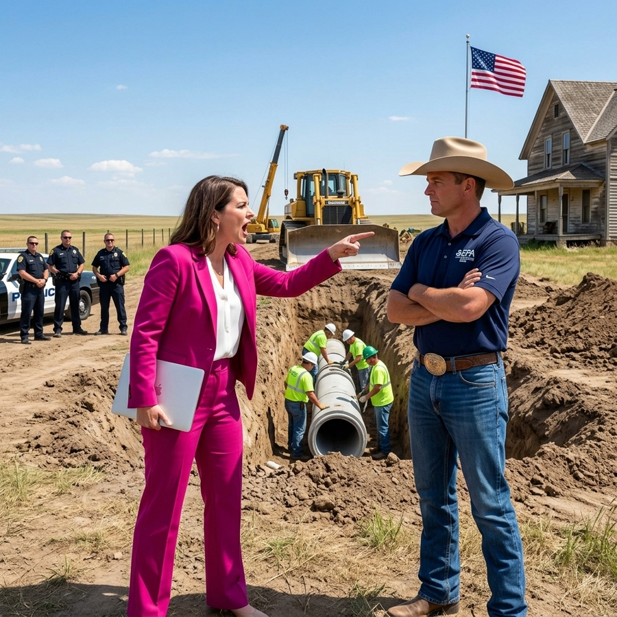 HOA Karen Dug an Illegal Sewer Trench Across My Ranch — She Had No Idea I’m the EPA Director