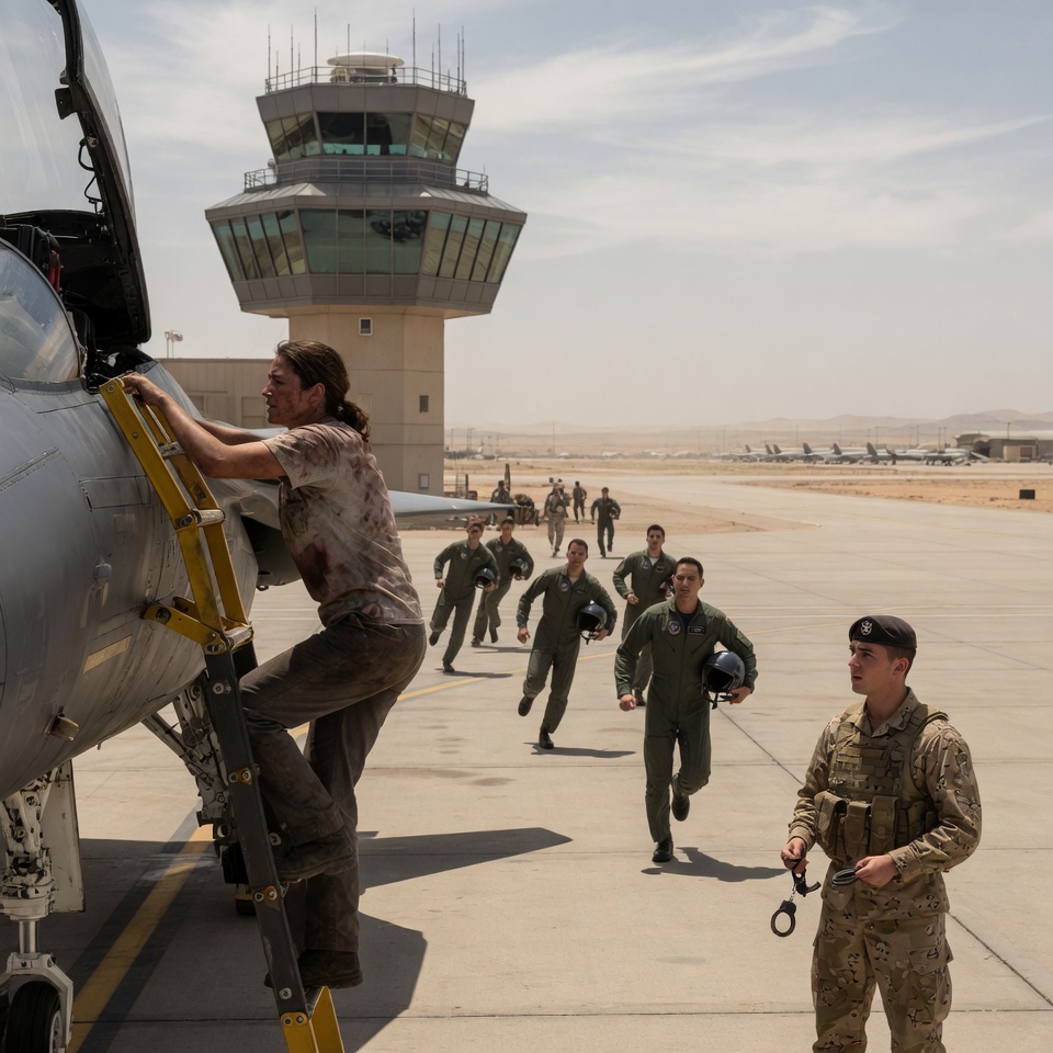 A YOUNG SERGEANT HUMILIATED HER IN FRONT OF THE ENTIRE SQUADRON, DEMANDING A BADGE SHE DIDN’T HAVE AND THREATENING TO CUFF HER