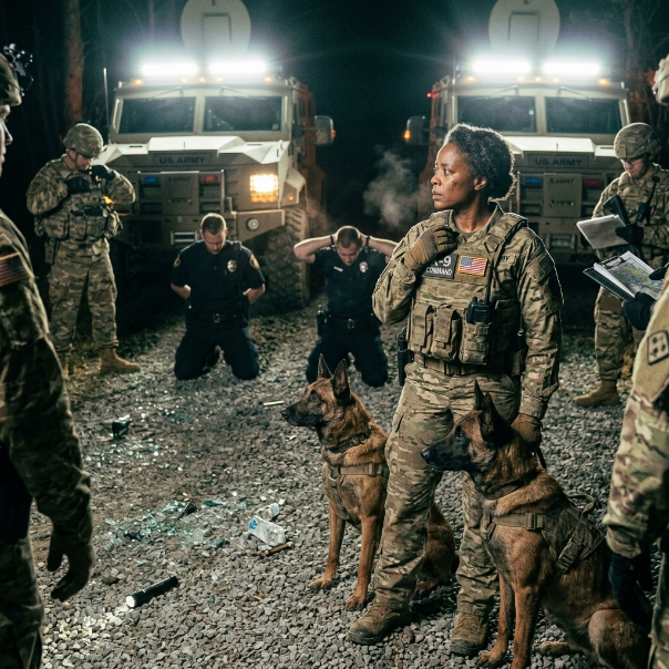 I was just resting in my vehicle when a group of officers attacked me, claiming I was hiding something. After they shattered my windows, my K-9 partners unleashed UNRELENTING DISCIPLINE that left them shaking in their boots! WILL THEY EVER RECOVER FROM THIS?