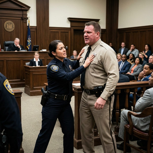 I was a decorated Navy SEAL wrongfully dragged into court by a CORRUPT cop who thought I was easy prey. I stayed silent as he LIED, but my composure yielded no result. Then he made a FATAL mistake… WILL HE SURVIVE WHAT HAPPENS NEXT?!