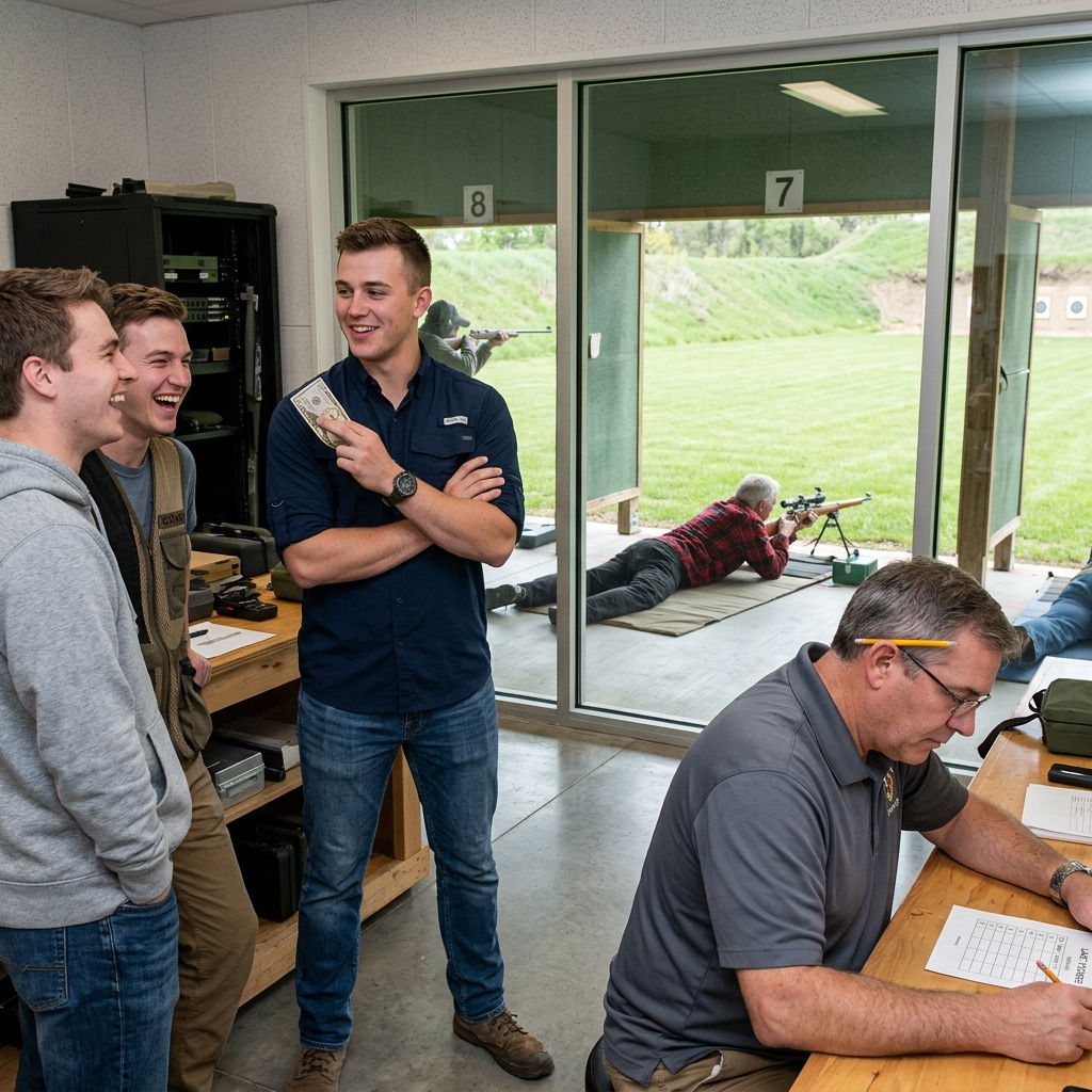 YOUNG SHOOTER PLACED A $50 BET THE OLD MAN WOULD MISS — THEN THE FLAGS TURNED MEAN AND EVERY COMPUTER ON THE LINE BECAME USELESS — YOU WON’T BELIEVE WHO WON