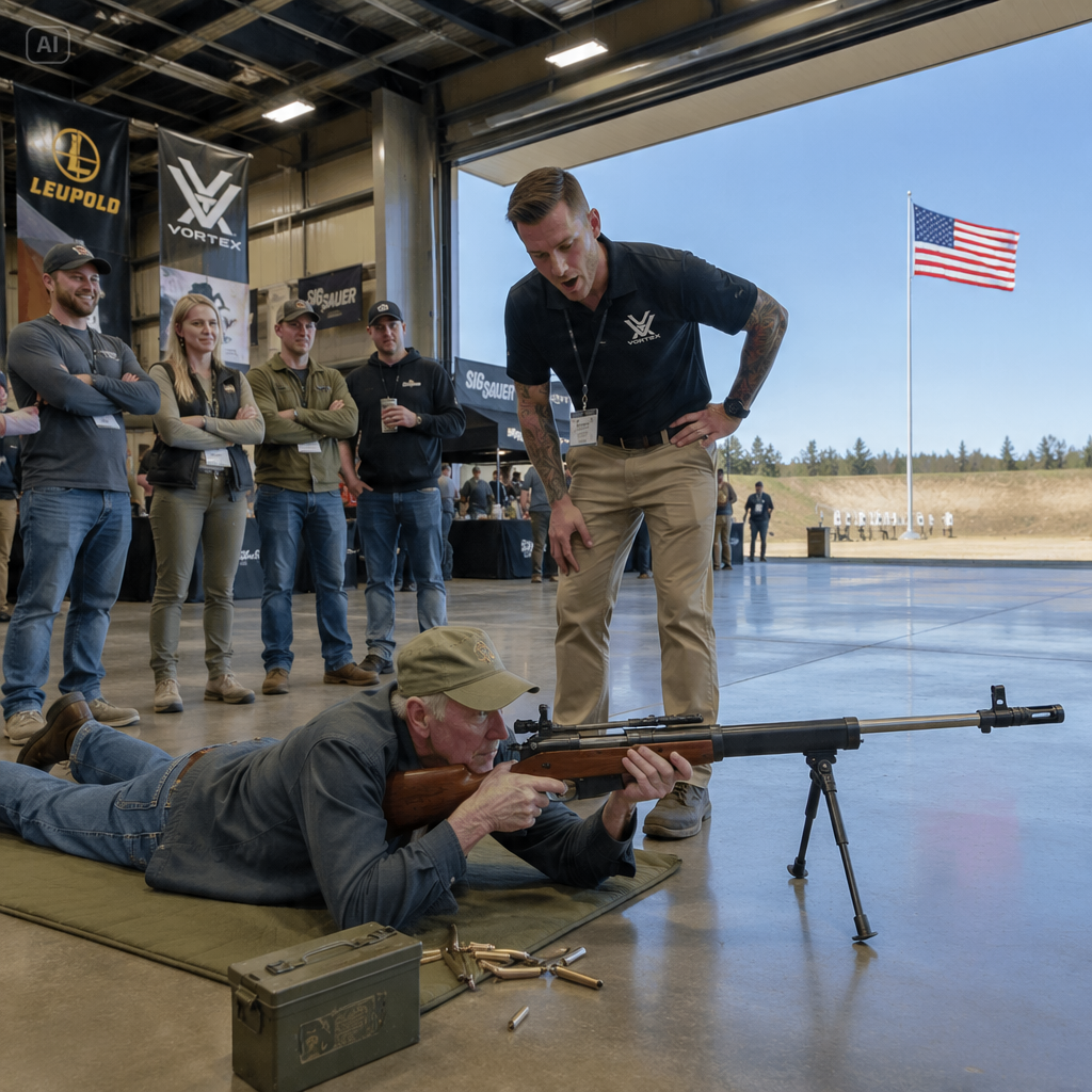 “THEY OFFERED $20,000 TO ANYONE WHO COULD MAKE THE SHOT AND LAUGHED WHEN THE 78-YEAR-OLD JANITOR STEPPED UP — BUT THEY DIDN’T KNOW WHO THEY WERE DEALING WITH”