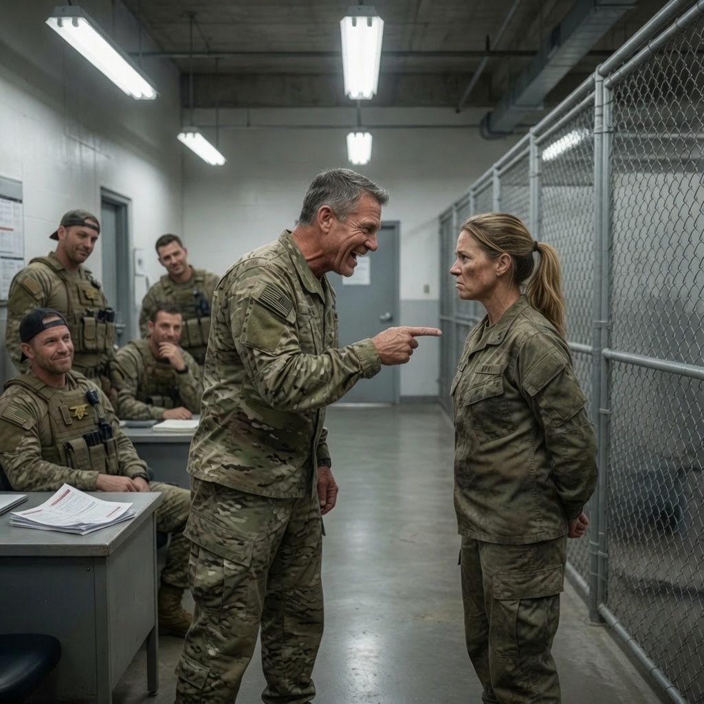 A FEMALE K9 HANDLER WEIGHING 130 LBS WAS HUMILIATED BY SEAL COMMANDER — HE SAID SHE COULDN’T CONTROL THE 90-LB “DEVIL DOG” — BUT WHEN HE WAS PINNED BY A SUICIDE BOMBER, THE DOG DID THE UNTHINKABLE