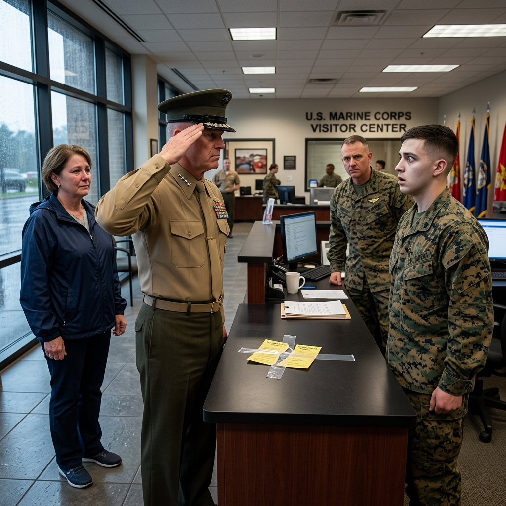 A LANCE CORPORAL DECIDED I WAS NOBODY BEFORE I FINISHED SPEAKING. THE COMMANDANT OF THE MARINE CORPS DISAGREED. WHAT THAT YOUNG MARINE DID NEXT CHANGED HIS ENTIRE CAREER.
