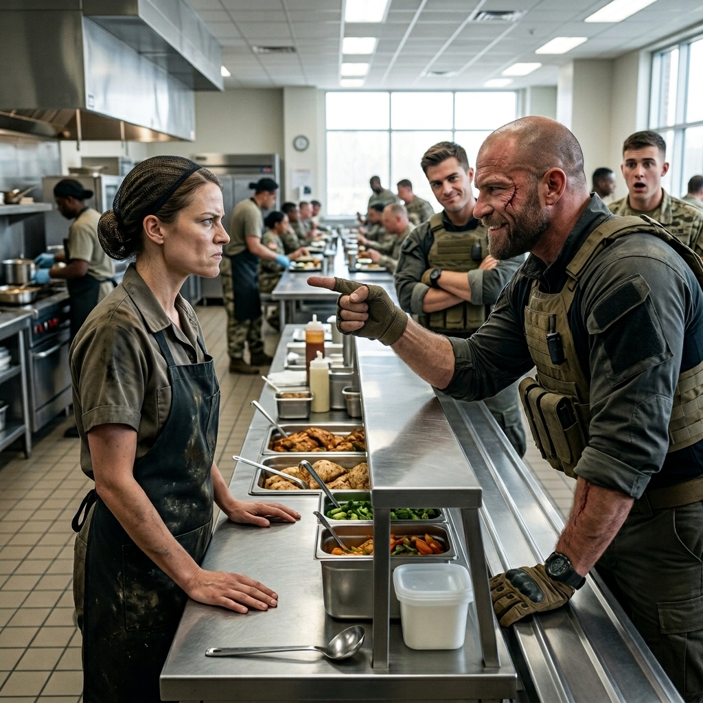 THEY CALLED HER A GLORIFIED MAID AND DEMANDED HOT COFFEE — THE DISRESPECTED COMBAT VETERAN WATCHED THEM WALK INTO A DEADLY TRAP — WILL SHE REVEAL HER HIDDEN PAST?