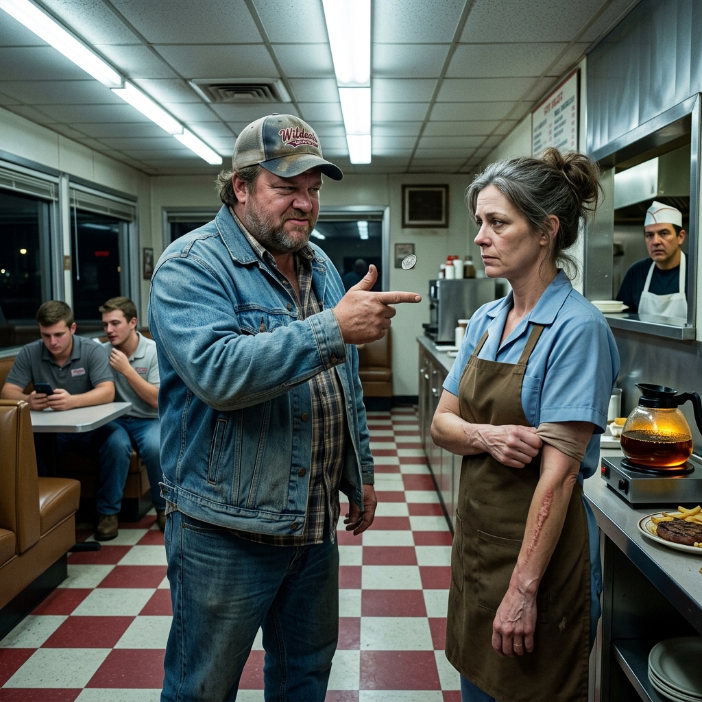 THEY MOCKED HER LIMP FOR THREE YEARS AT THAT DINER — BUT WHEN THE HIGHWAY PILE-UP VICTIMS CAME SCREAMING, SHE GRABBED THE KITCHEN TOWELS AND WENT TO WORK