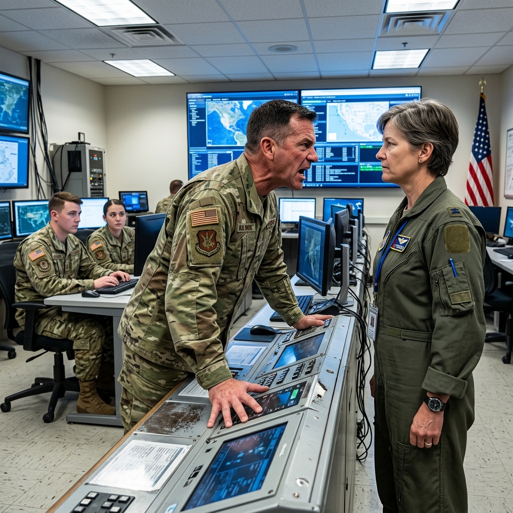The Arrogant Commander Tried To Launch A Catastrophic Strike And Ordered Me Out Of His War Room — He Didn’t Realize The Red Phone Was Mine To Answer.