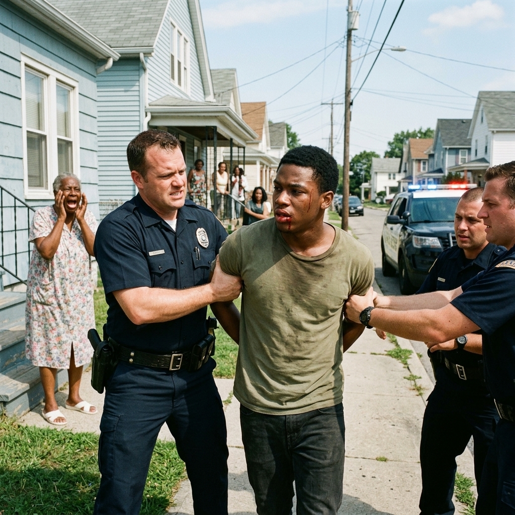 They SMASHED my door, SLAMMED my son to the floor, and DRAGGED him out BLEEDING—but I screamed for a warrant they NEVER showed. Then the truth they buried… WHAT NO ONE WILL TELL YOU ABOUT THAT NIGHT?