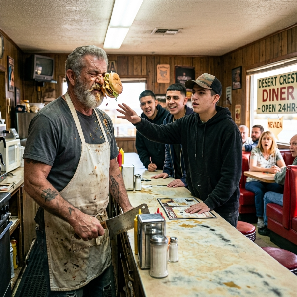 When three arrogant punks swaggered into my quiet diner, deliberately pouring sugar across my floor and demanding a cut of my hard-earned register, I felt a dangerous, fifteen-year-old rage awaken in my chest, leaving me to wonder if my buried, v*olent past was finally about to erupt.