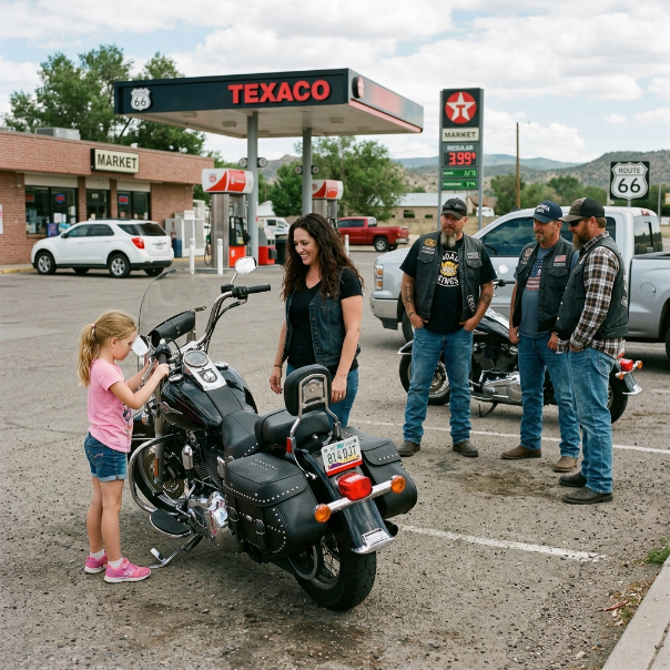I spent YEARS isolating myself, hiding behind a tough biker exterior to escape my BROKEN past. But when a BAREFOOT 7-year-old girl walked into my shop and PAINTED a desperate plea on my Harley, my walls crumbled. WHAT HORRIFYING SECRET IS SHE RUNNING FROM?!