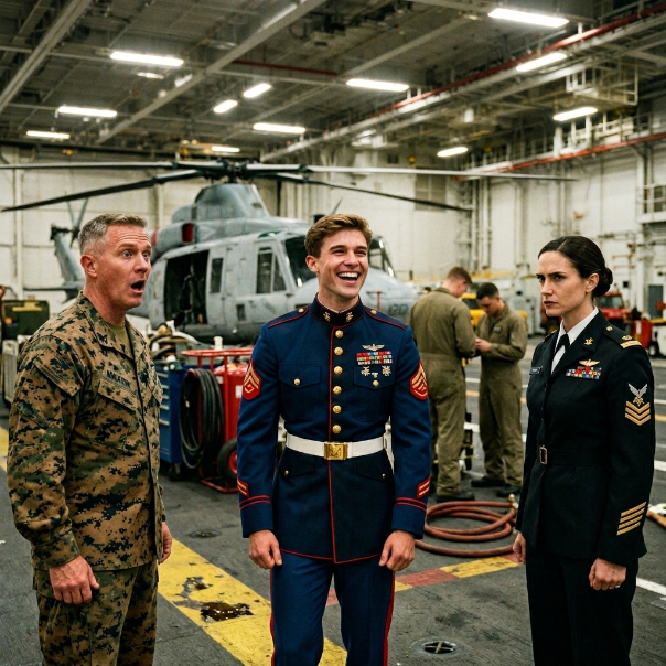 I was the pride of my family, but my own brother mocked my tiny call sign in front of everyone at Family Day. Then, I whispered two words and the Gunnery Sergeant went completely SILENT. WOULD YOU HAVE BEEN BRAVE ENOUGH TO STAND UP FOR YOURSELF?