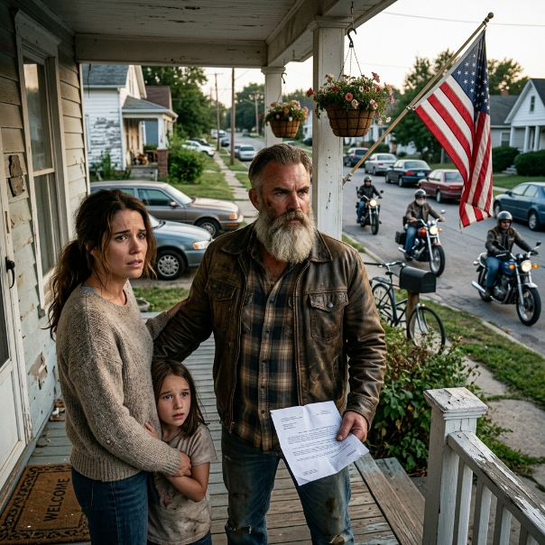 I GAVE my very last $8 to a TERRIFYING biker the entire diner IGNORED, starving myself in the process. The next morning, a DEAFENING roar shook my apartment, but when I opened the door, NOBODY spoke. WHAT ON EARTH DO THEY WANT?!