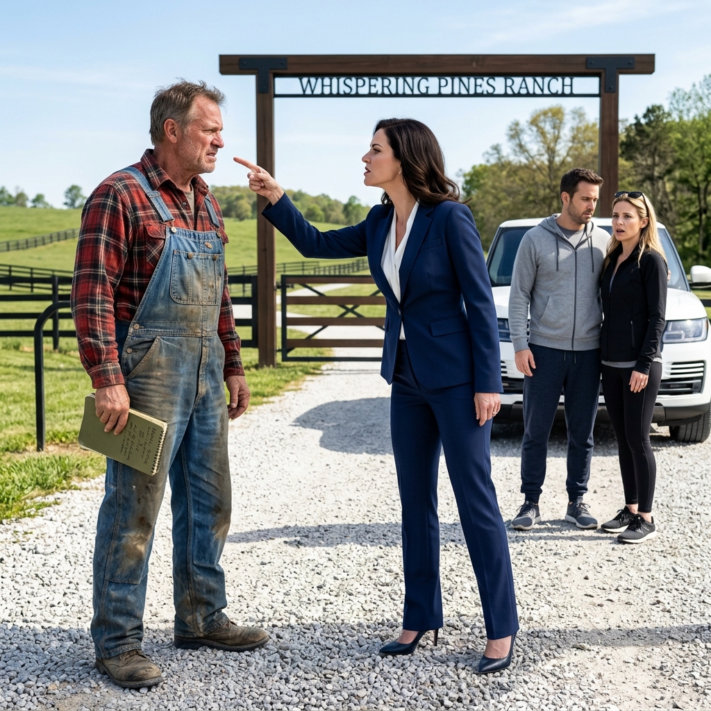 A RICH NEIGHBOR THOUGHT SHE COULD BULLY A QUIET TEXAS RANCHER BY SENDING FAKE FINES TO STEAL HIS LAND — BUT THIS COMBAT VETERAN’S REVENGE WILL LEAVE YOU CHEERING.