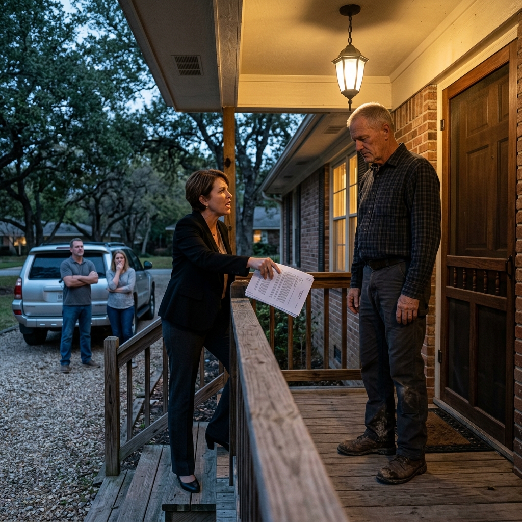 THIS CORRUPT HOA TYRANT HUMILIATED AN UNDERESTIMATED RETIRED FARMER BY TRESPASSING ON HIS PROPERTY TO EXTORT MONEY — SHE NEVER EXPECTED THE DEVASTATING LEGAL REVERSAL COMING FOR HER ENTIRE NEIGHBORHOOD.