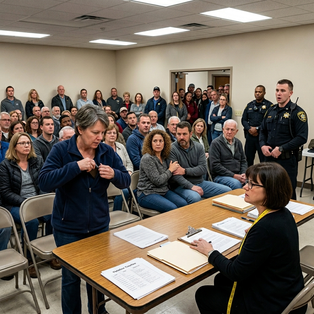 A CORRUPT HOA PRESIDENT TERRORIZED OUR NEIGHBORHOOD FOR 6 YEARS WITH FAKE FINES AND FORECLOSURE THREATS — THEN SHE MADE THE FATAL MISTAKE OF CALLING 911 ON THE ONE WOMAN WHOSE SIGNATURE AUTHORIZES EVERY BADGE IN THIS COUNTY