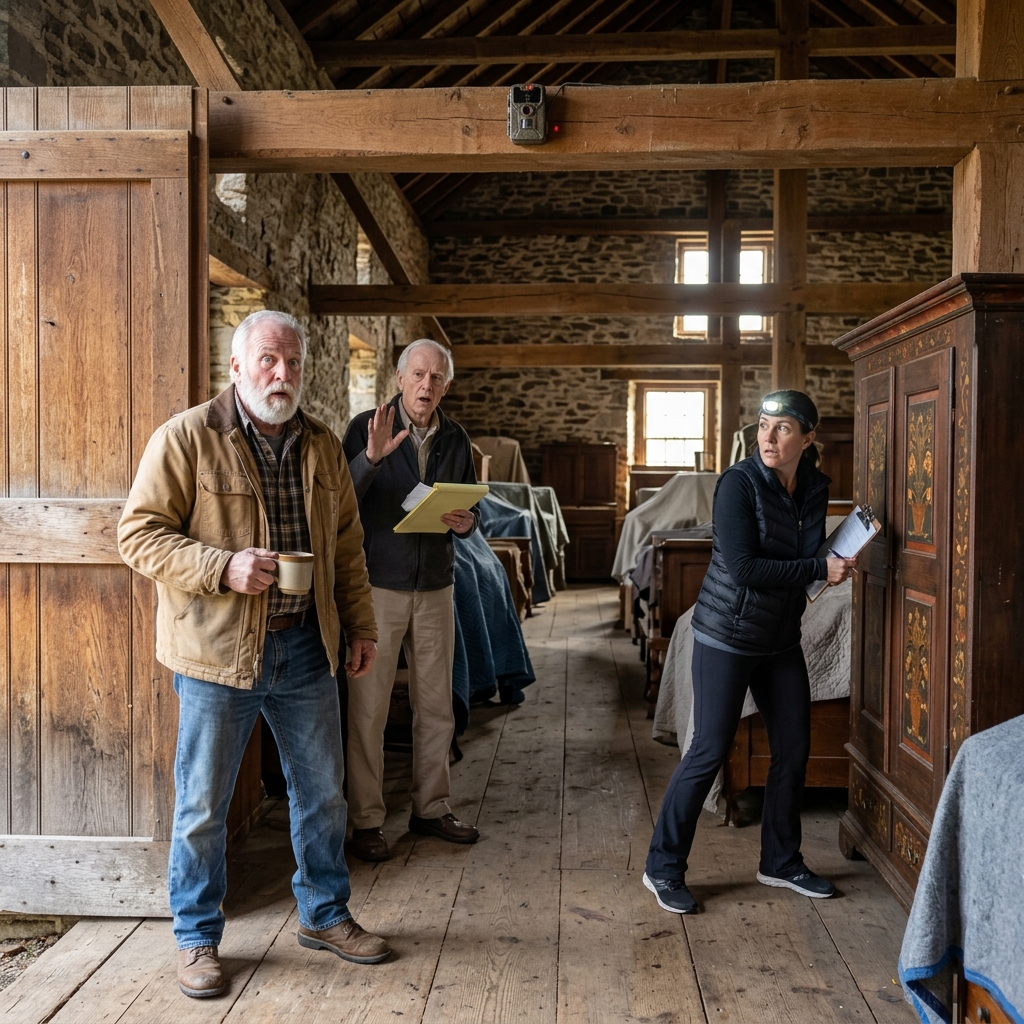 SHE PREYED ON GRIEVING FAMILIES WHILE WEARING PEARLS AND A BLAZER — BUT STORING EVERYTHING IN A RETIRED AUCTIONEER’S BARN WAS THE MISTAKE THAT PUT HER BEHIND BARS