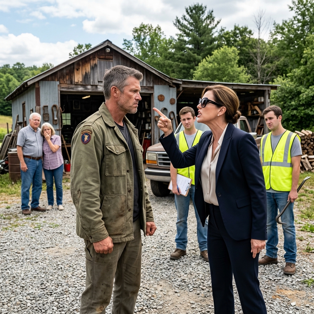 AN ENTITLED NEIGHBORHOOD BULLY ACCUSED A QUIET VETERAN OF BUILDING A METH LAB TO SEIZE HIS LAND—BUT HER TWISTED SMEAR CAMPAIGN IS ABOUT TO SPECTACULARLY BACKFIRE IN FEDERAL COURT.