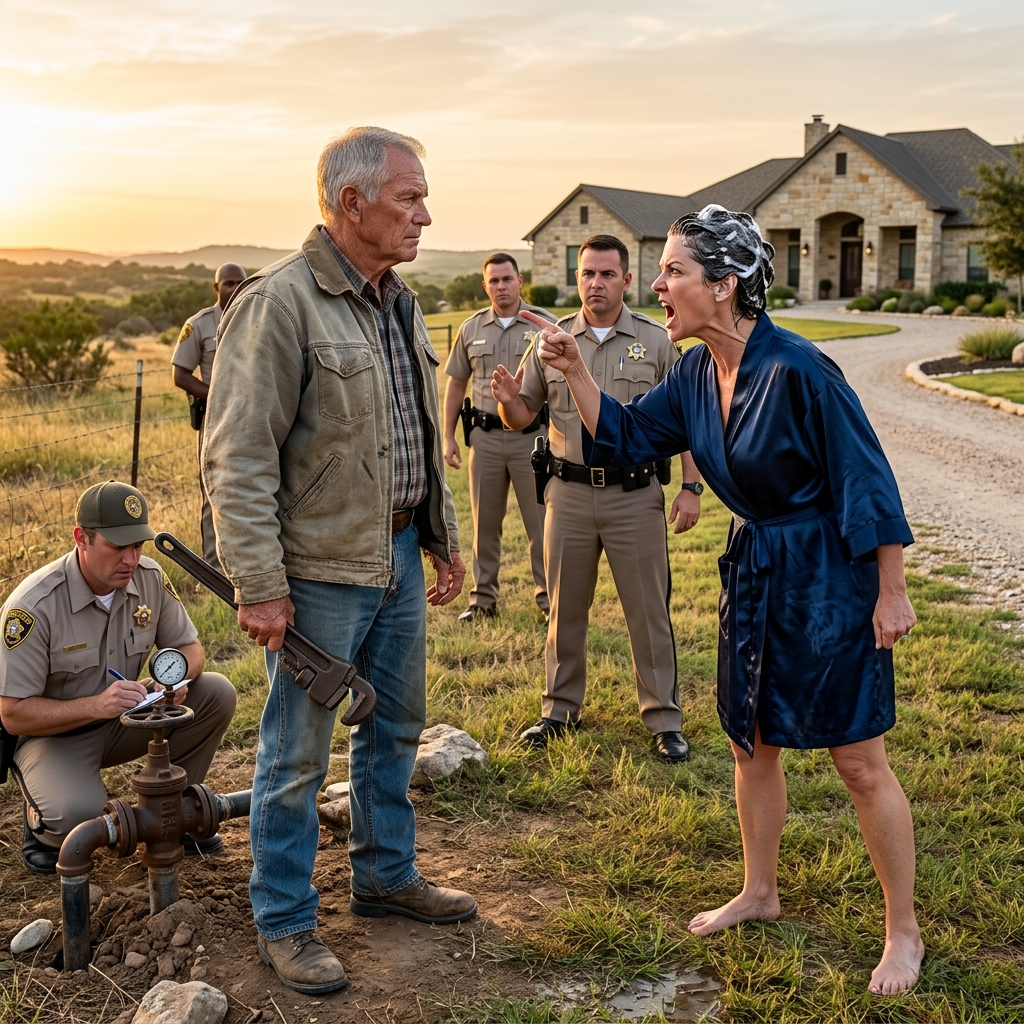 SHE FILED COMPLAINTS AGAINST ME FOR THREE STRAIGHT MONTHS — SAID MY CATTLE WASTED WATER — SAID MY RANCH VIOLATED DROUGHT RULES — THEN FEDERAL AUDITORS FOUND THE PIPELINE HER FAMILY BURIED UNDER MY PROPERTY 40 YEARS AGO
