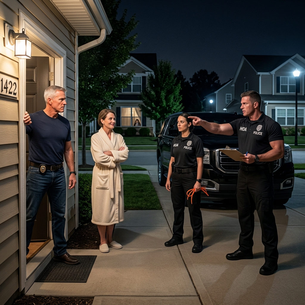 A SINGLE MOM HAD HER KIDS THREATENED OVER A $500 FAKE HOA FINE — SHE SHOWED UP AT MY DOOR AT MIDNIGHT SHAKING — WHAT HAPPENED WHEN THE NEIGHBORHOOD FOUND OUT THE TRUTH?