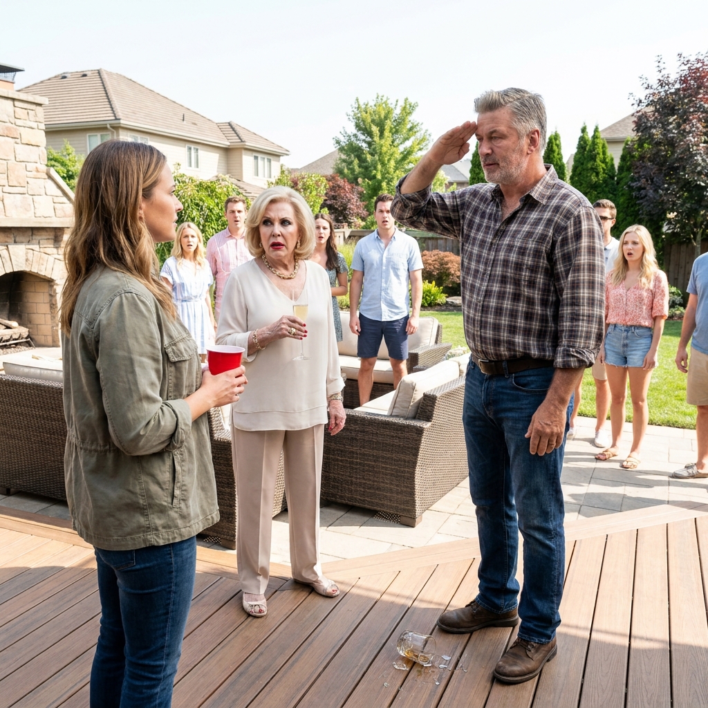 My mom mocked my “useless” military job in front of the whole family, calling me a “leech.” But when a decorated combat veteran dropped his glass and suddenly saluted me, the horrifying secret he pulled from his jacket silenced them forever.