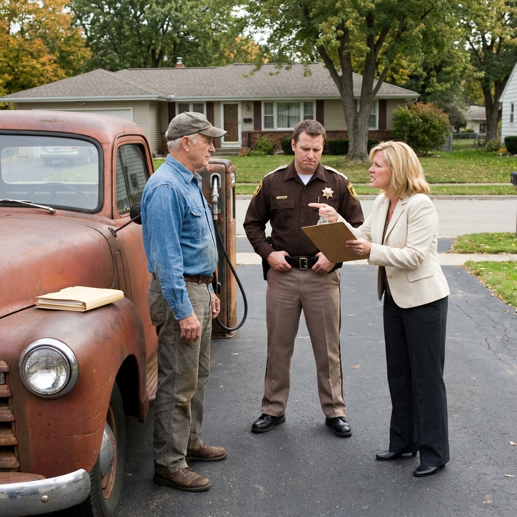 HOA Karen Demanded I Destroy My $15,000 Garage Pump — So I Brought the DA’s File to Her Emergency Vote
