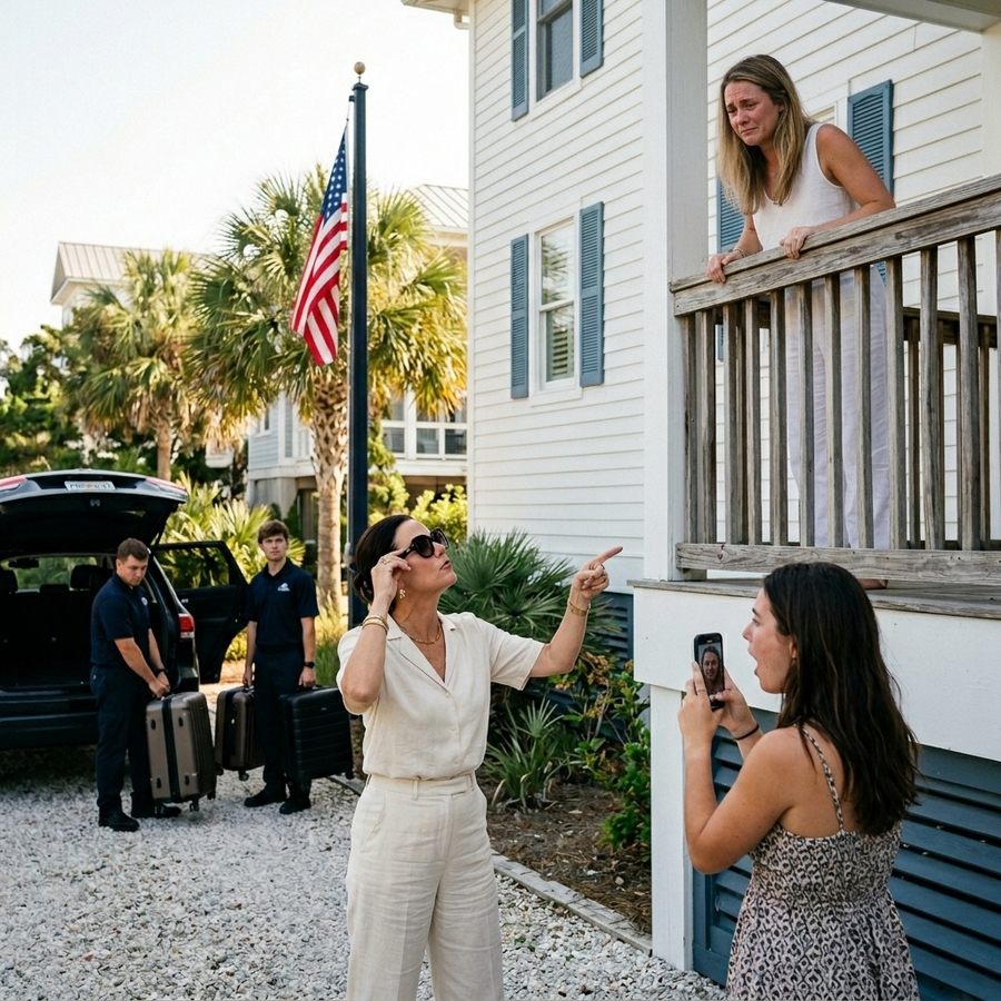 When My Stepmother Arrived With Suitcases To Steal My Beach House, A Letter From My Late Mother Changed Everything