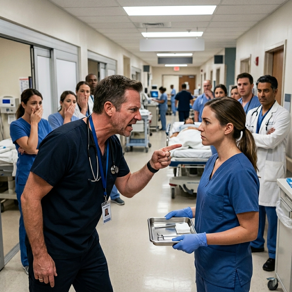 The ER Doctor Mocked the New Nurse, Unaware She Was an Elite Tier 1 Combat Medic 
