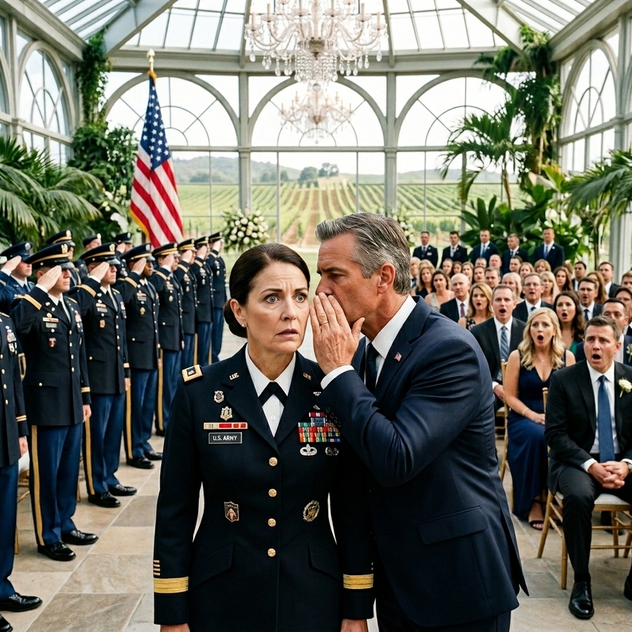 They Told Me Not to Wear My Marine Uniform to My Brother’s Wedding — Then Twenty Marines Rose and Showed Them Who I Really Am