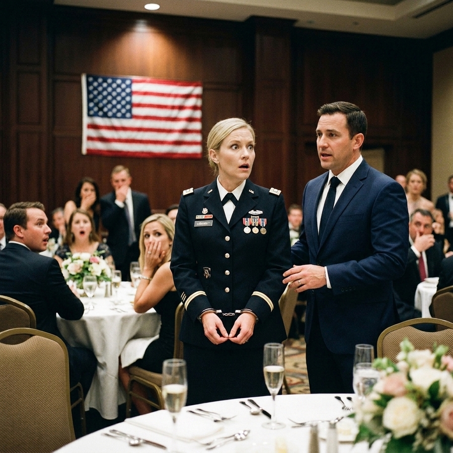 My Father Celebrated My Arrest For Treason At The Military Gala, Never Imagining I Was The Undercover Admiral Sent To Expose The Real Traitors