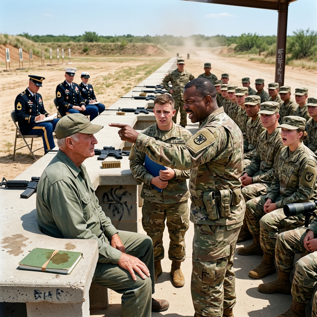 “HE CALLED THE OLD FARMER A “RANGE SAFETY FAILURE” IN FRONT OF 23 CADETS AND THREE PENTAGON OBSERVERS