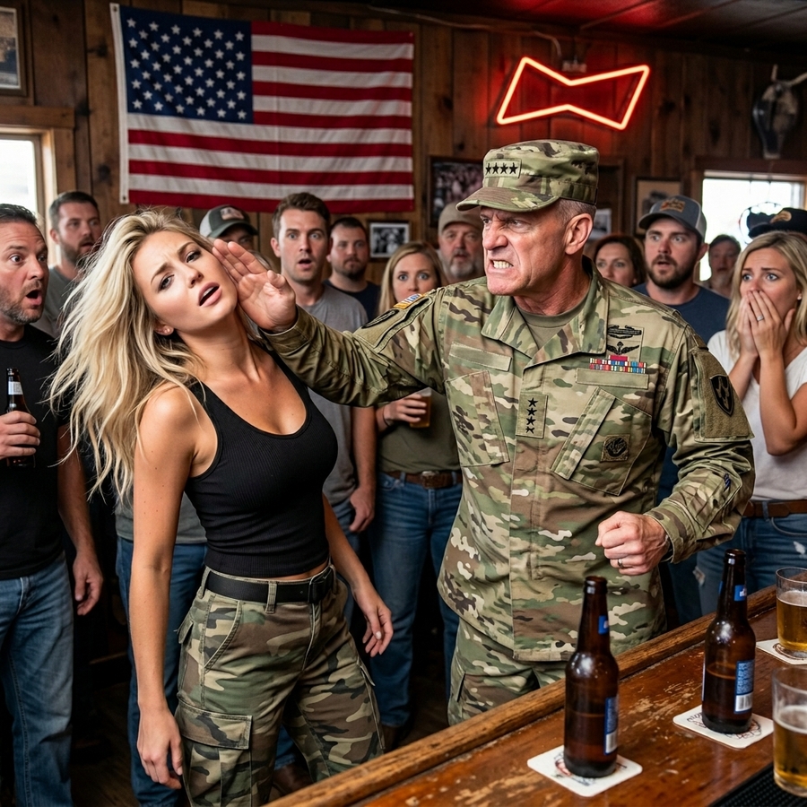 He Slapped Me in a Bar Full of Soldiers, Not Knowing I Was the Navy SEAL They’d Soon Be Begging for Mercy