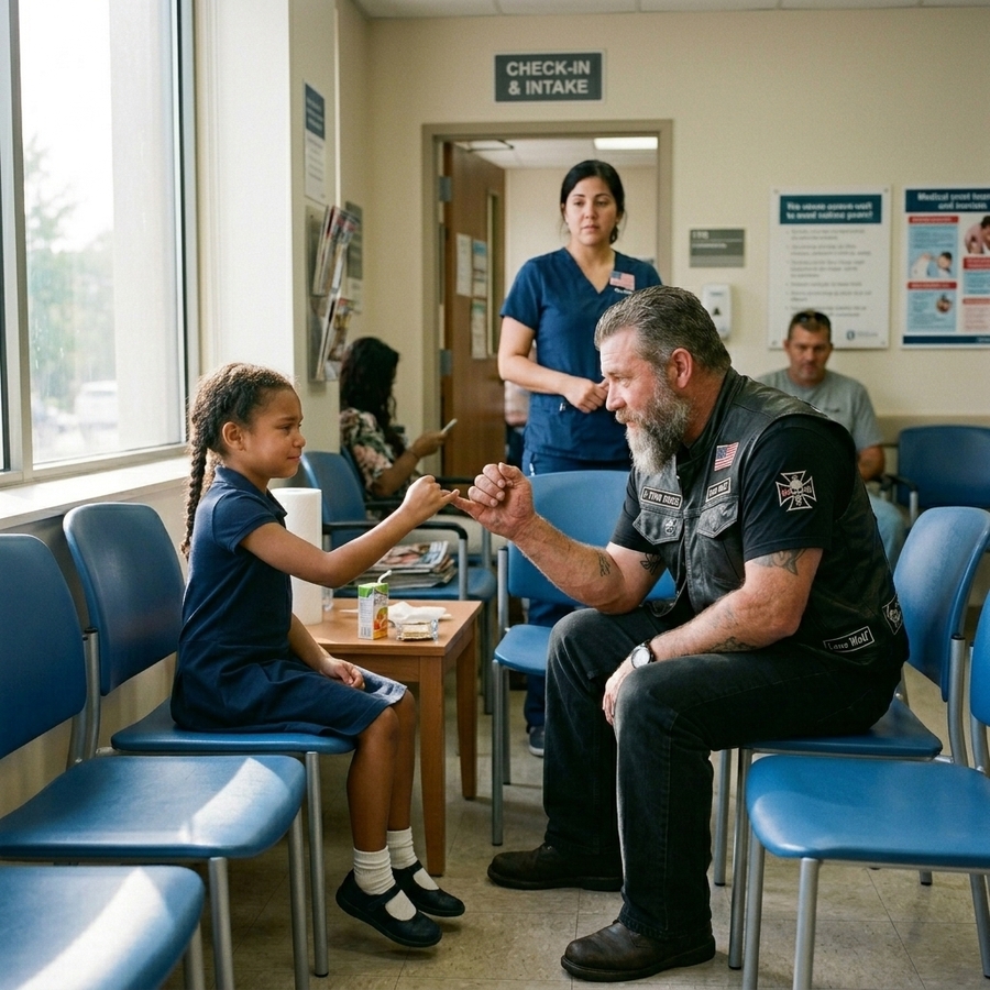 He Begged Me to Run, but I Stayed — How an 8-Year-Old’s Pinky Promise Turned 89 Hell’s Angels into Family