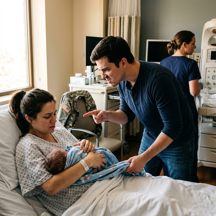 My Ex-Husband Delivered My Baby After His Mother Swore I Couldn’t Have Children — Then He Asked, “IS HE MINE?”
