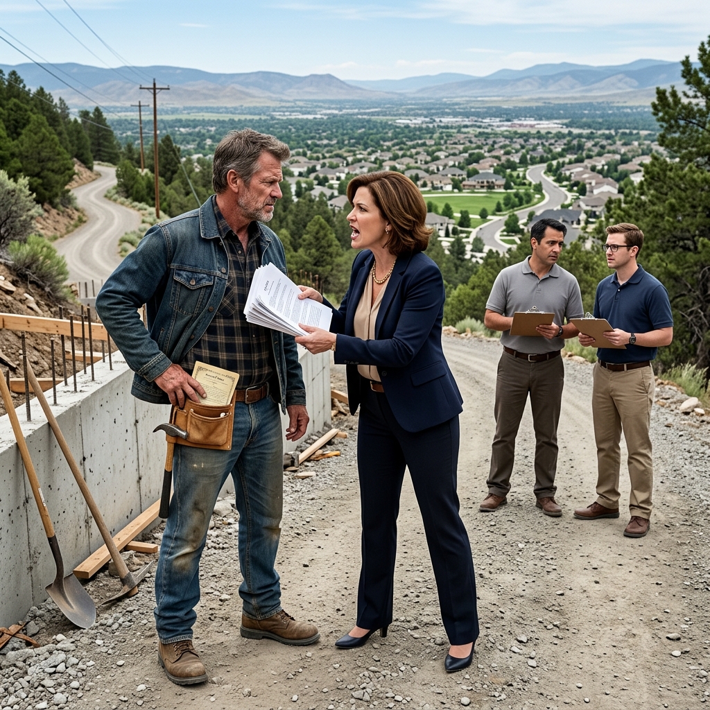 My HOA President Fined Me $19,000 For My Property — Then She Learned I Controlled The Water Source For The Entire Mountain.