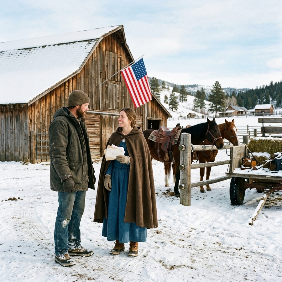She Came Merely as My Mail-Order Bride, but Her Secret Knowledge of the Land Saved My Ranch—and My Heart