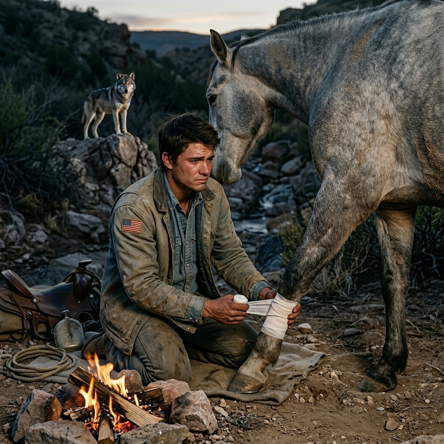 I Saved A Dying Horse From Wolves, And He Led Me To The Killers. What Happened Next Still HAUNTS Me To This Day