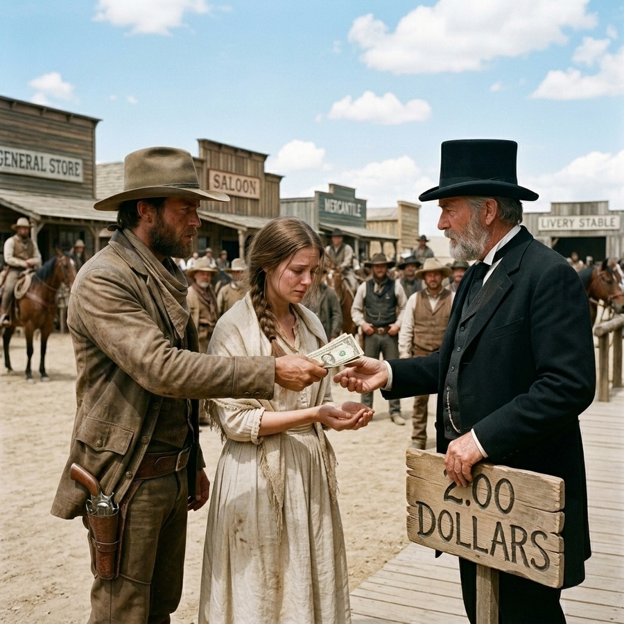 I Paid Two Dollars for the Tall Orphan Girl Nobody Wanted — And She Gave Me the Family I Thought I’d Lost Forever.