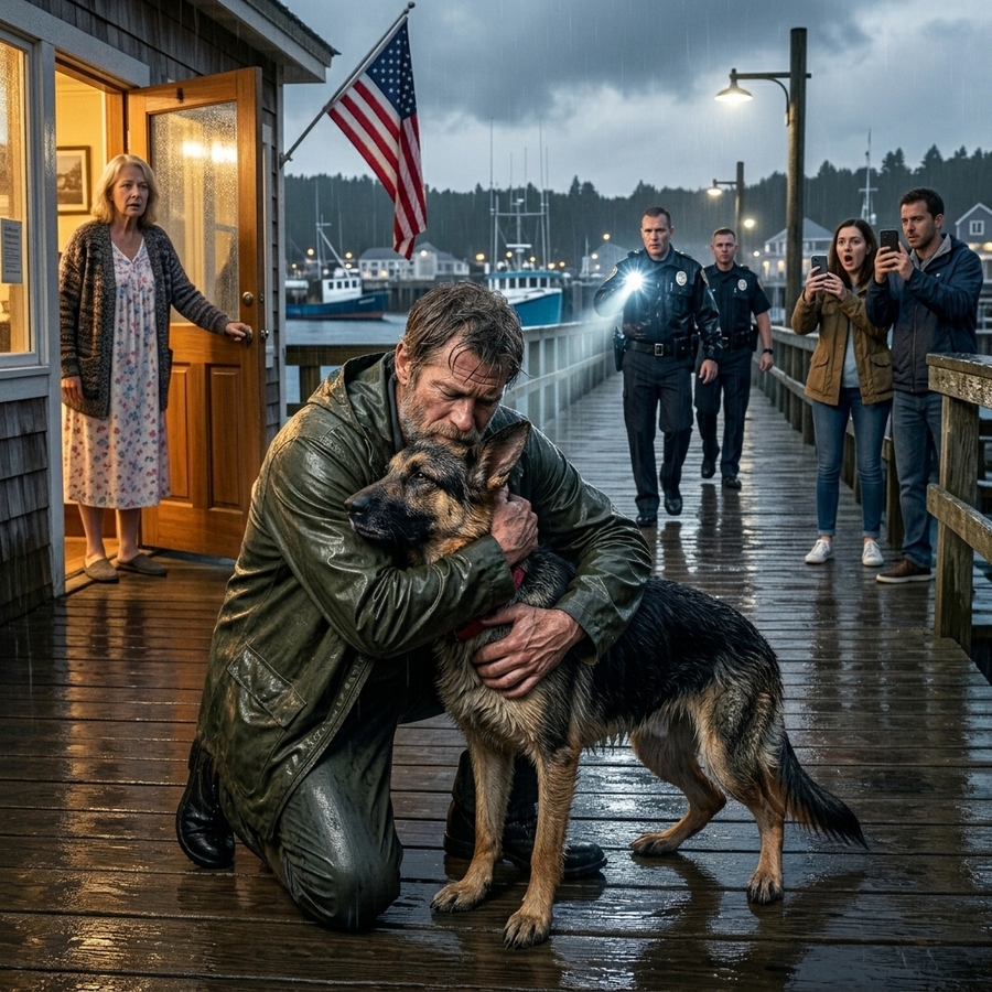 A Homeless Navy SEAL Saved a Drowning Dog During a Hurricane — Then a Small Town Helped Them Both Find Their Way Home