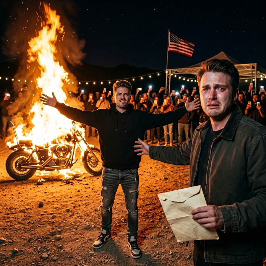 I Set A Rusted Motorcycle Ablaze For A Live Audience, Never Expecting The Hell’s Angels Would Demand To See Me Face-to-face