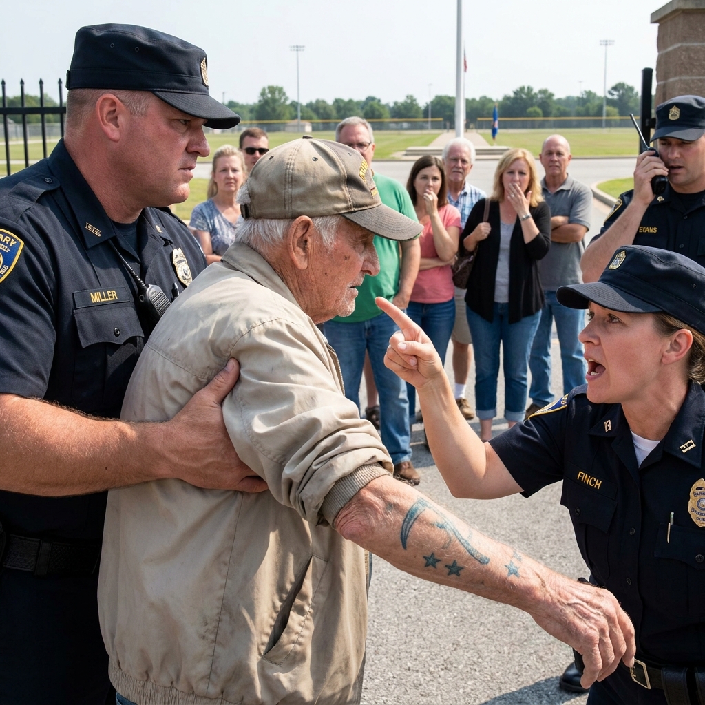 They kicked me out of my grandson’s graduation and called me an old man in front of the crowd. When my sleeve slipped up, a four-star general saw the tattoo on my arm and saluted.